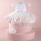 Almira White Baby Dress