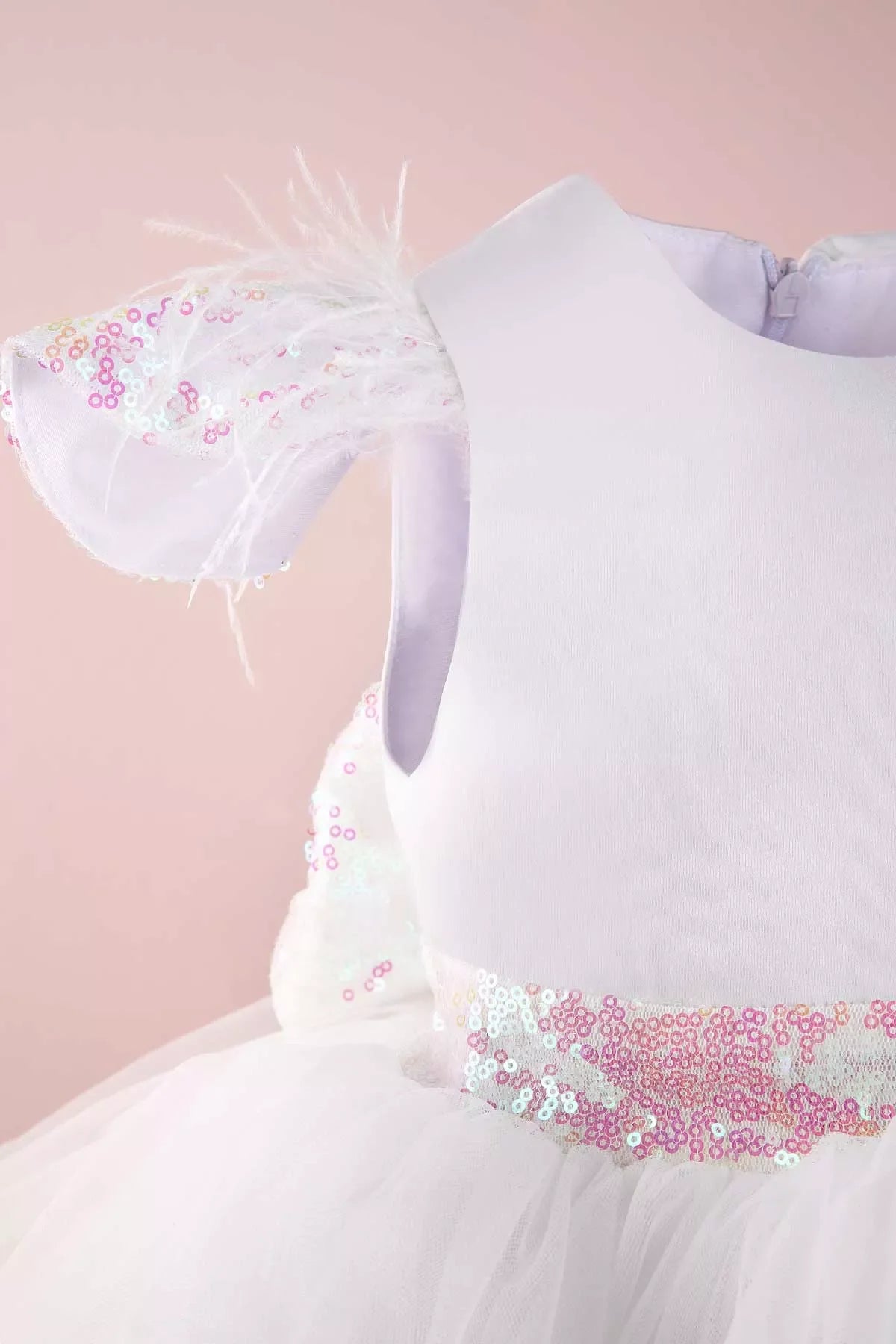 Almira White Baby Dress