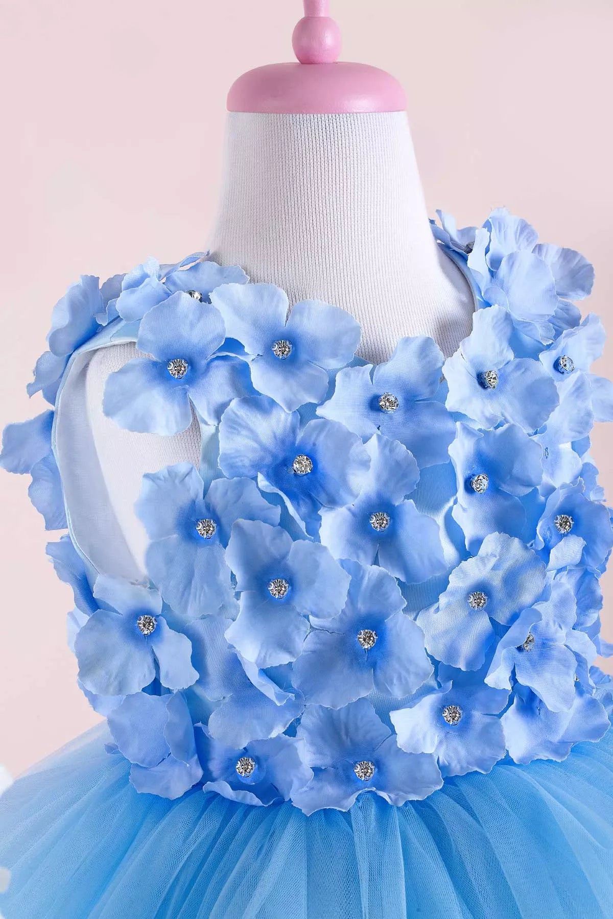 Barbara Baby Blue Party Dress