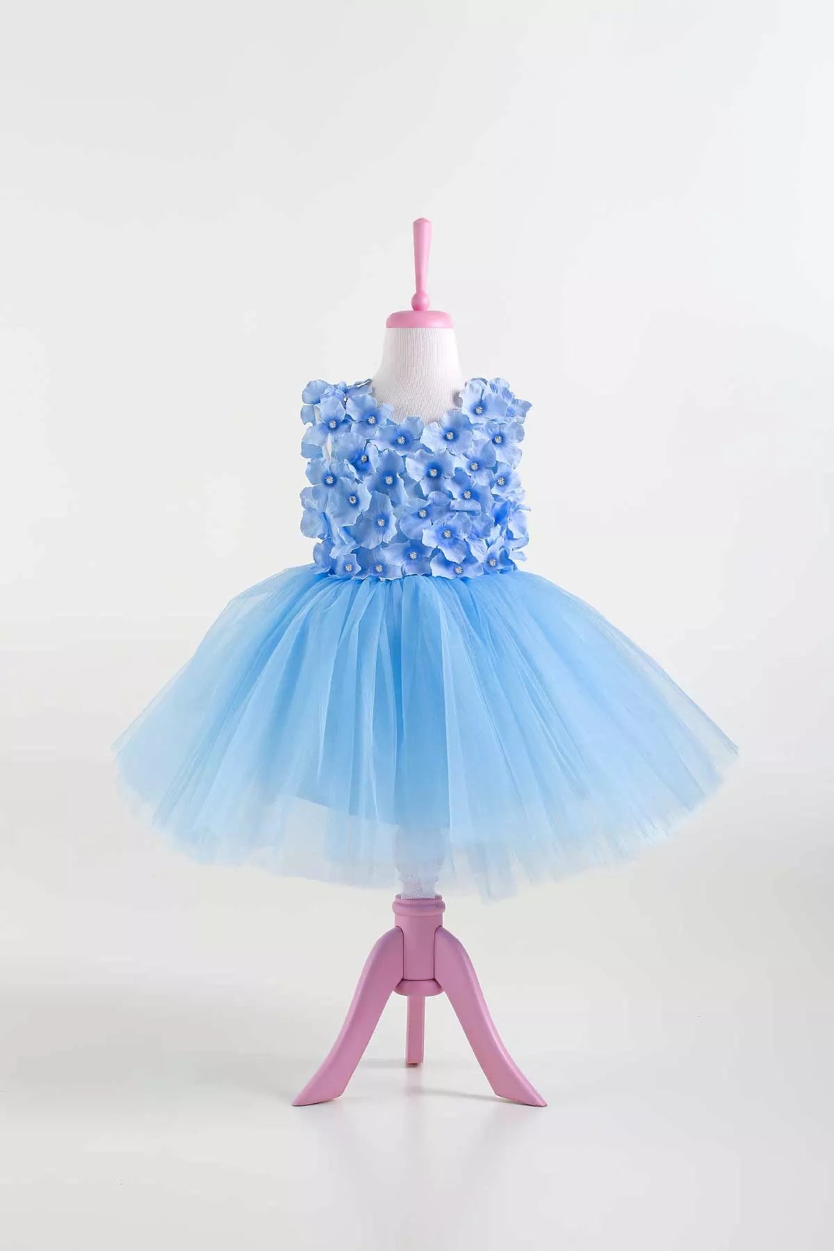Barbara Baby Blue Party Dress