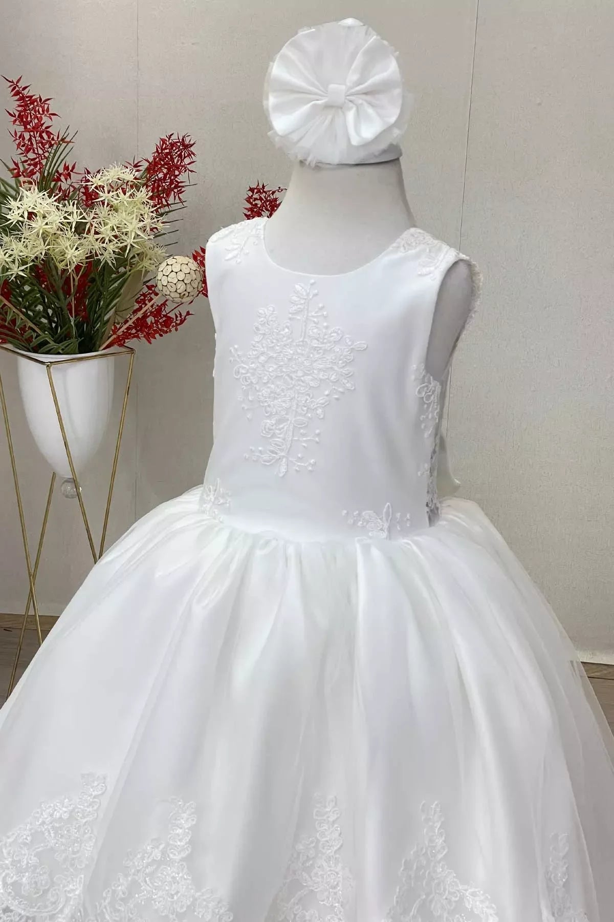 Brittney White Party Dress