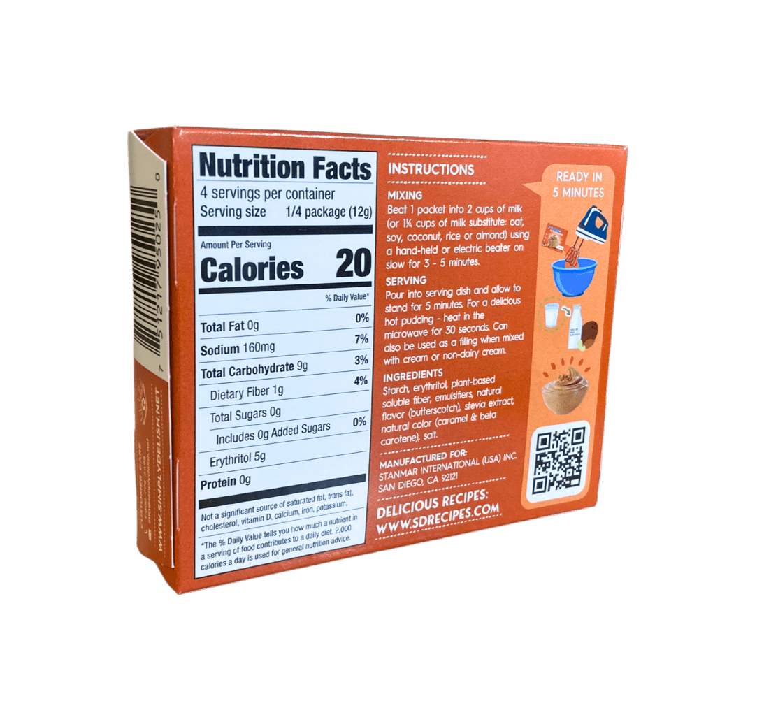 Instant Puddings, Simply Delish