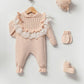 Daphne Beige Newborn Knitwear Coming Home Set (5 pcs)
