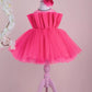 Eliza Pink Party Dress