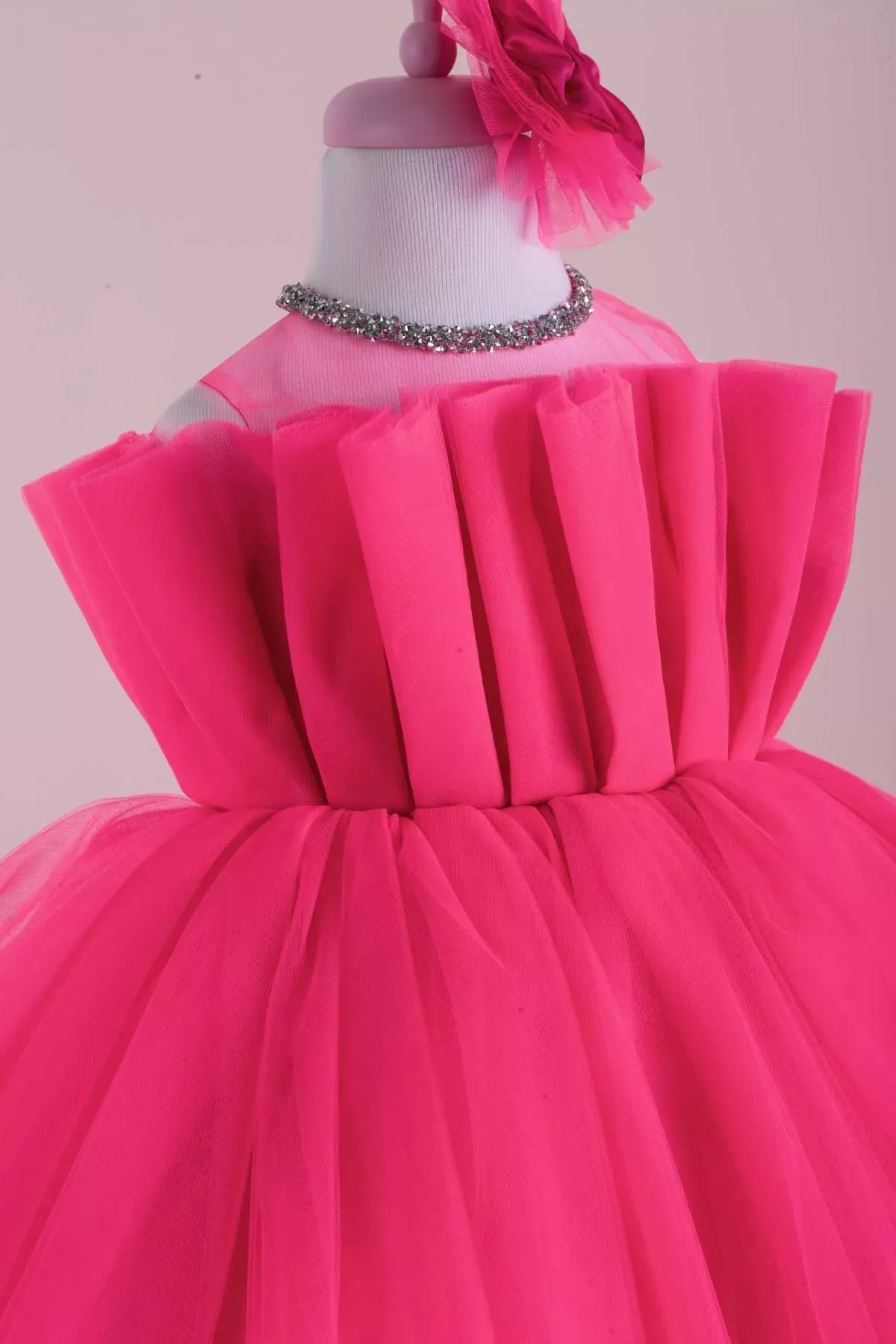 Eliza Pink Party Dress