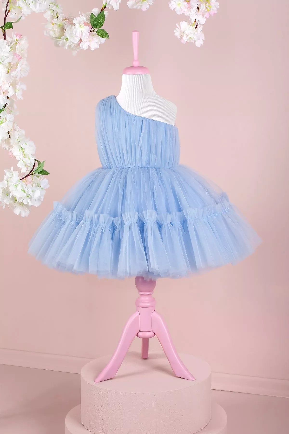 Felicity Baby Blue Party Dress