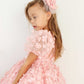 Fiona Pink Party Dress - Layered