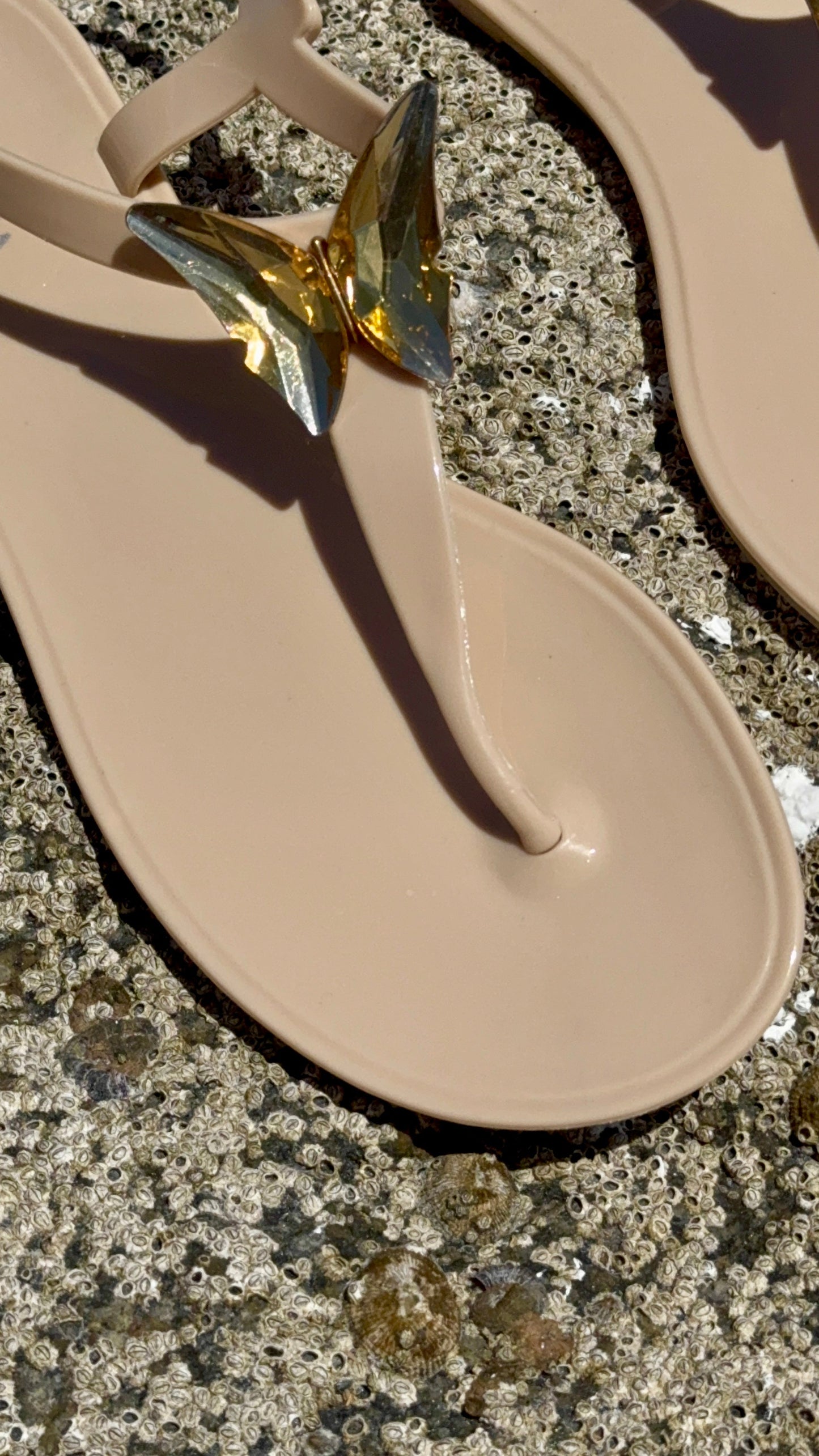 ALIANA Clear Gel Beach Sandals