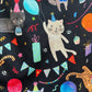 Party Cats Fit & Flare Dress