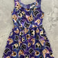 Galaxy Cats Shorter Length Fit & Flare Dress - Small Only