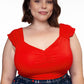 Isabel Top in Red