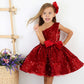 Isabella Red Party Dress