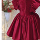 Josephine Red Party Dress