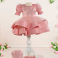 Linda Pink Baby Dress Set