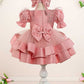 Linda Pink Baby Dress Set