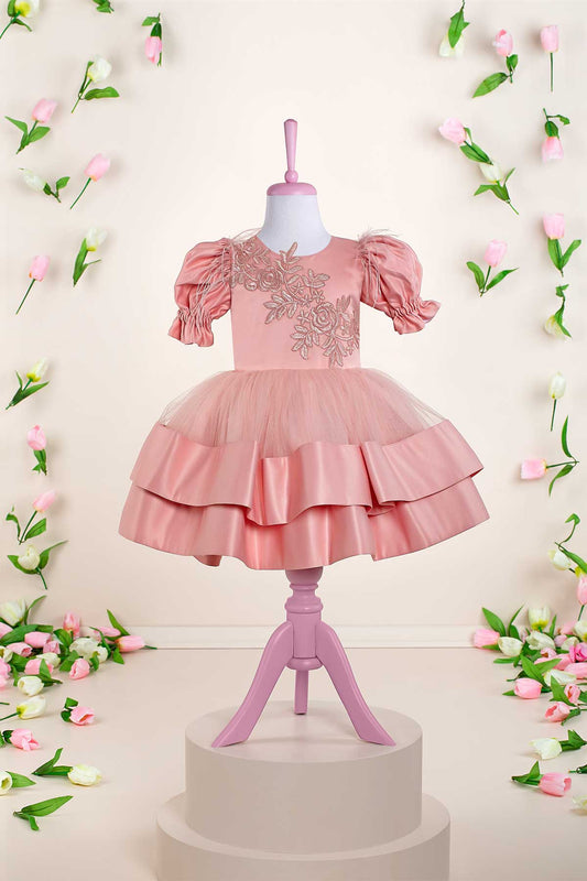 Linda Pink Party Dress