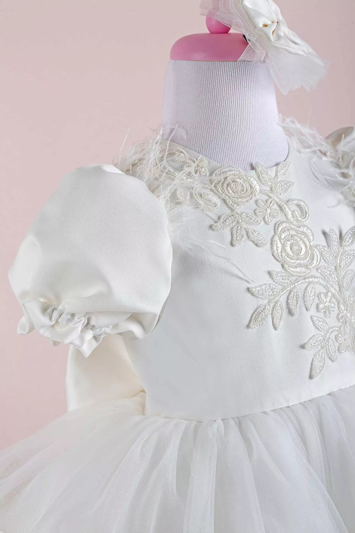 Linda White Party Dress