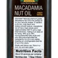 Macadamia Nut Cooking Oil