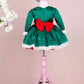 Merry Green Christmas Dress Set