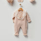 Nora Beige Newborn Knitwear Coming Home Set (5 pcs)
