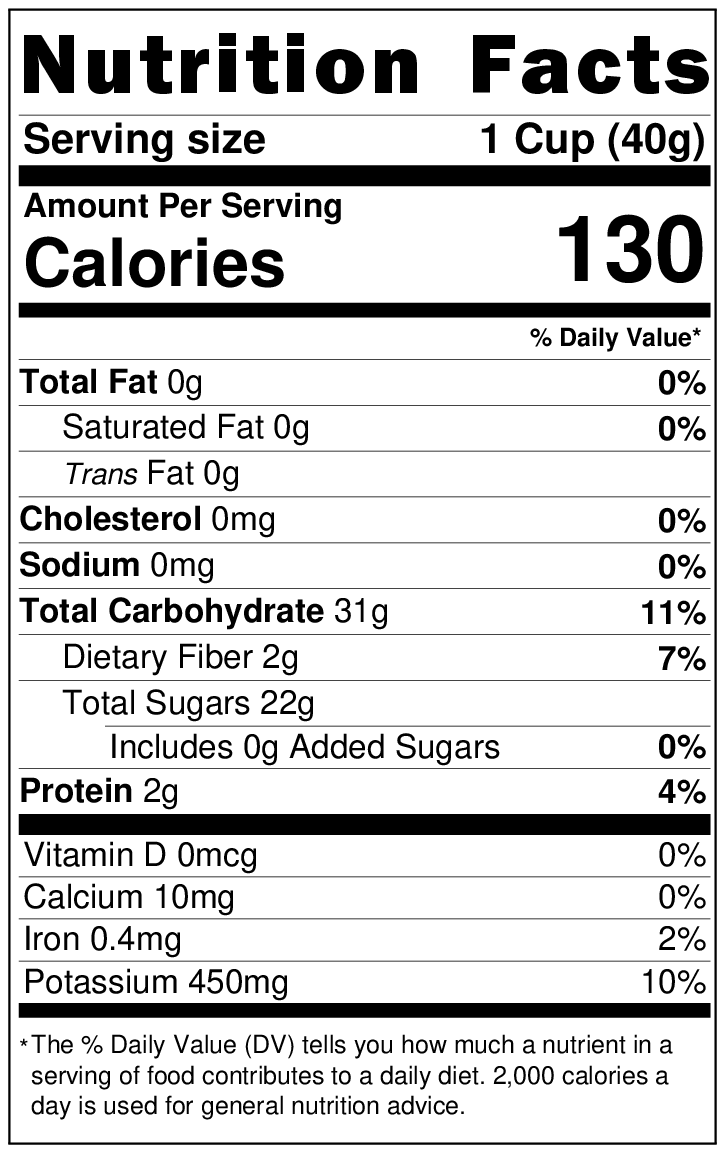 Mango Slices, Natural, No Added Sugar, Organic