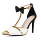 Plus Size Closed Toe High Heel Sandals