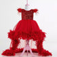 Ophelia Red Party Dress