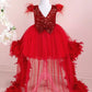 Ophelia Red Party Dress