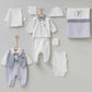 Paul Blue Newborn Coming Home Set (10 pcs)