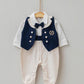 Paul Navy Blue Newborn Coming Home Set (10 pcs)