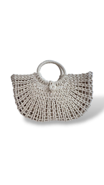 Woven Bliss Beach Bag