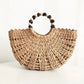 Julia Natural Straw Beach Bag