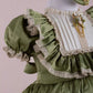 Rita Green Baby Dress Set