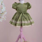 Rita Green Baby Dress Set
