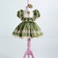 Rita Green Baby Dress Set