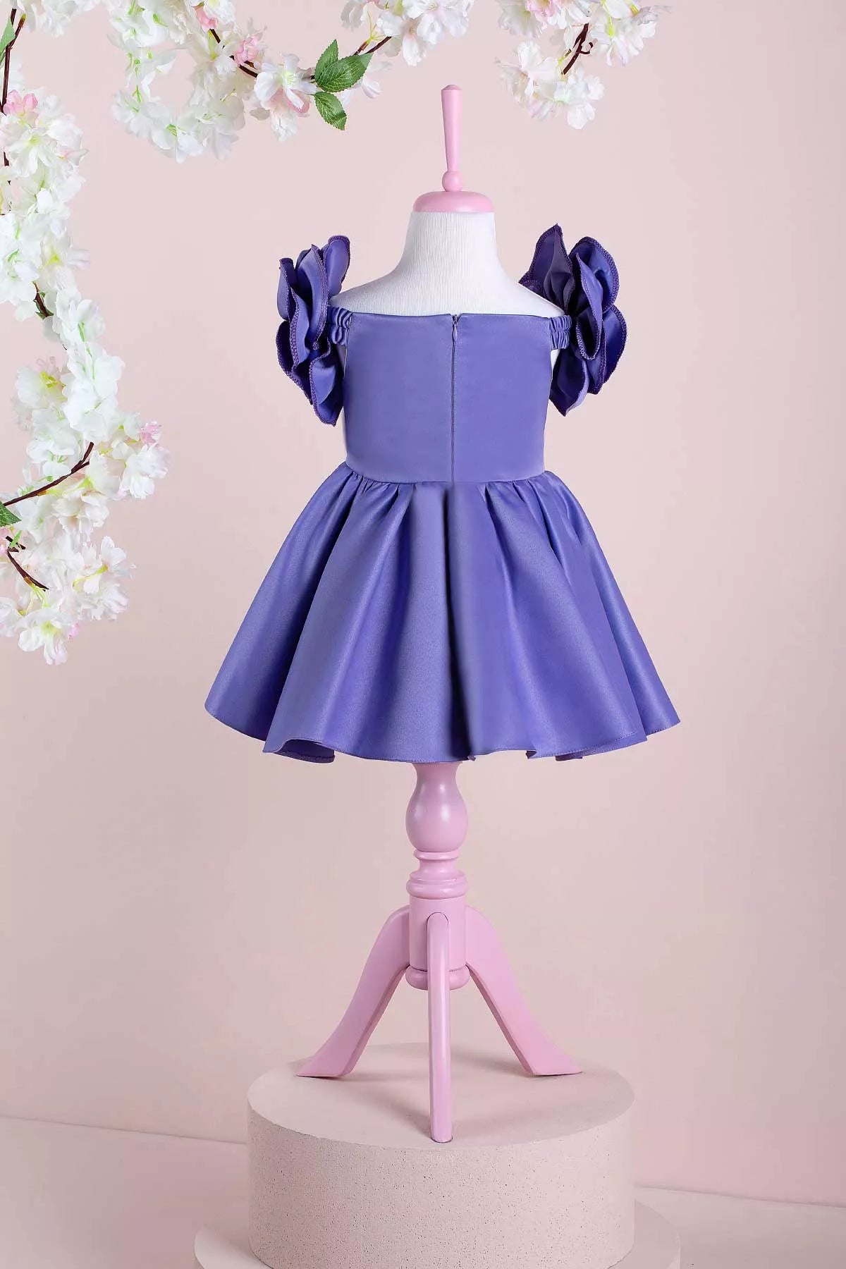 Rosa Purple Party Dress