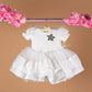 Star White Baby Dress
