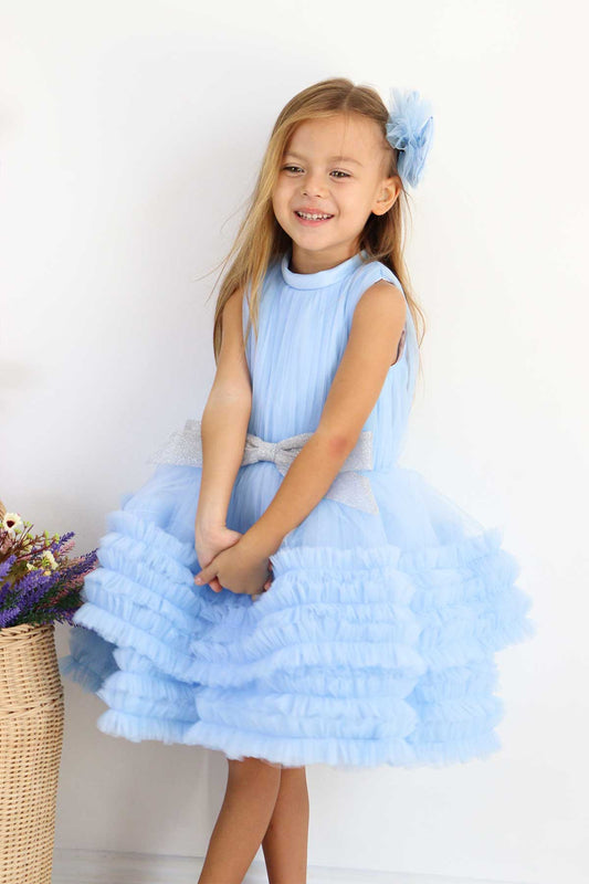 Vanessa Baby Blue Party Dress