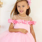 Violet Pink Party Dress
