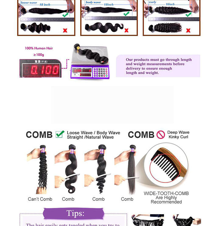 Peruvian Human Hair Extension