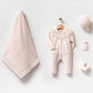 Adrian Pink Knit Newborn Coming Home Set (5 pcs)