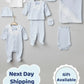 Alex Blue Newborn Coming Home Set (10 pcs)