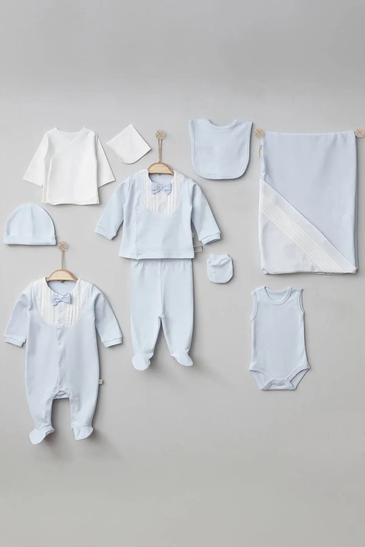 Alex Blue Newborn Coming Home Set (10 pcs)