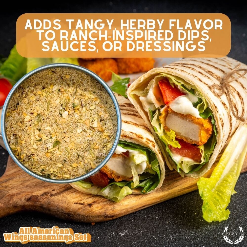 All American Wings Seasoning Set