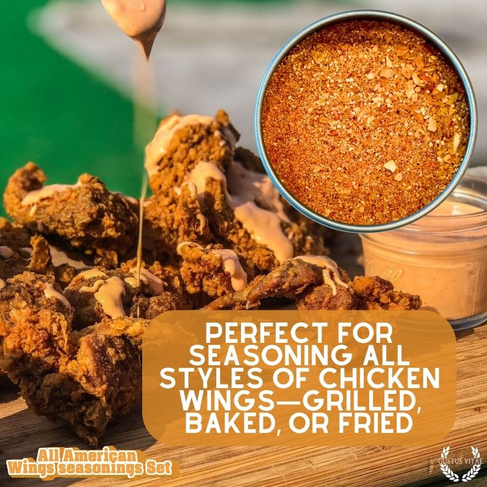 All American Wings Seasoning Set