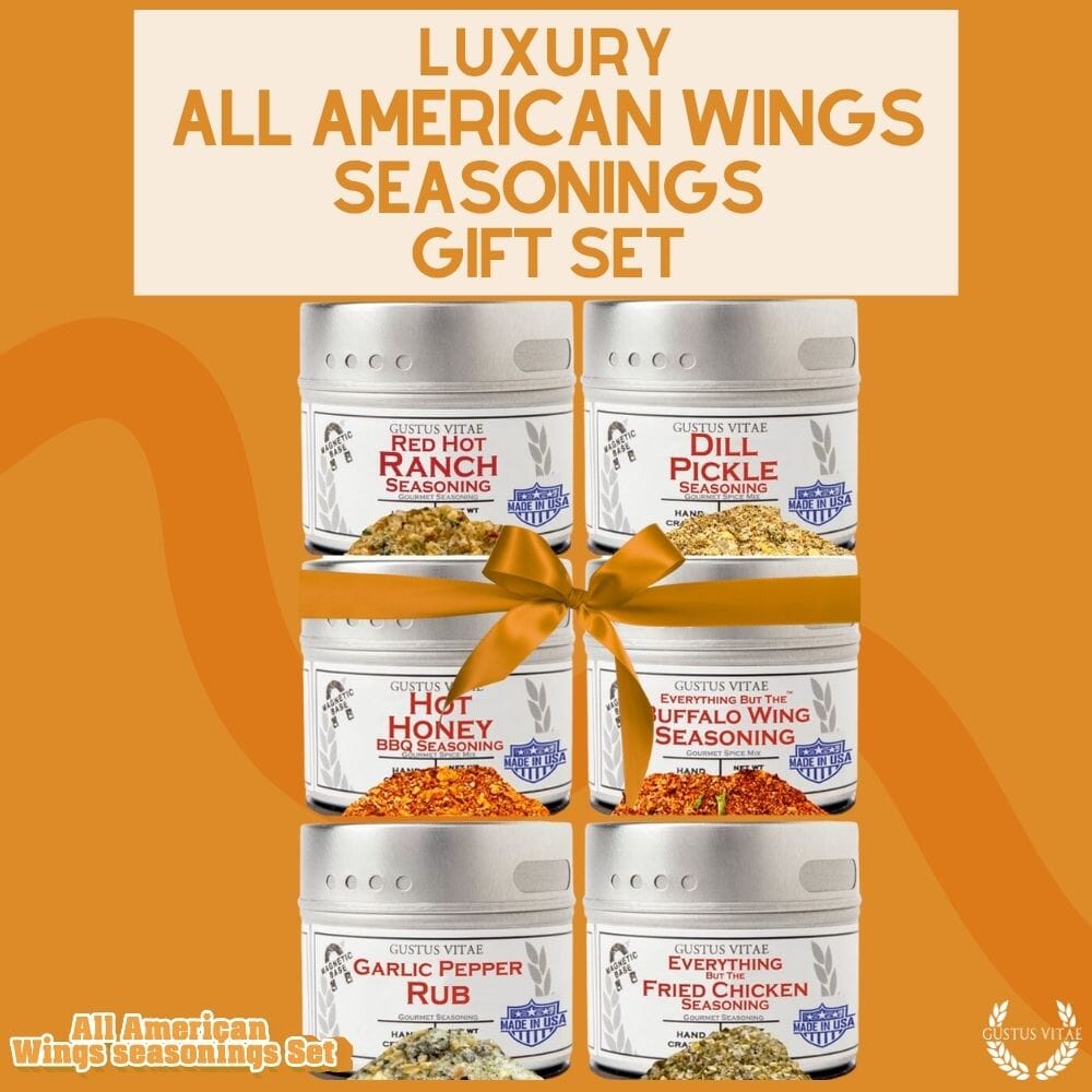 All American Wings Seasoning Set
