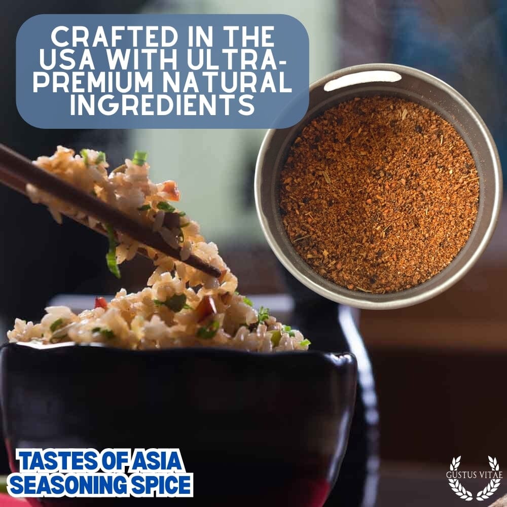 Asian Seasonings Gift Set - Tastes of Asia - Artisanal Spice Blends Six Pack