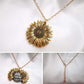 Unisex Sunflower Necklace