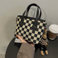 Fashion Houndstooth Shoulder Bag