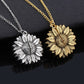 Unisex Sunflower Necklace